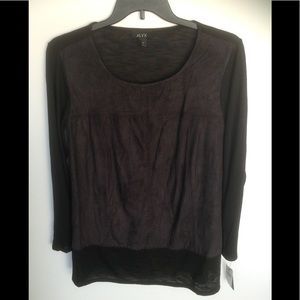 ALYX Long Sleeve Blouse - Black - 2X